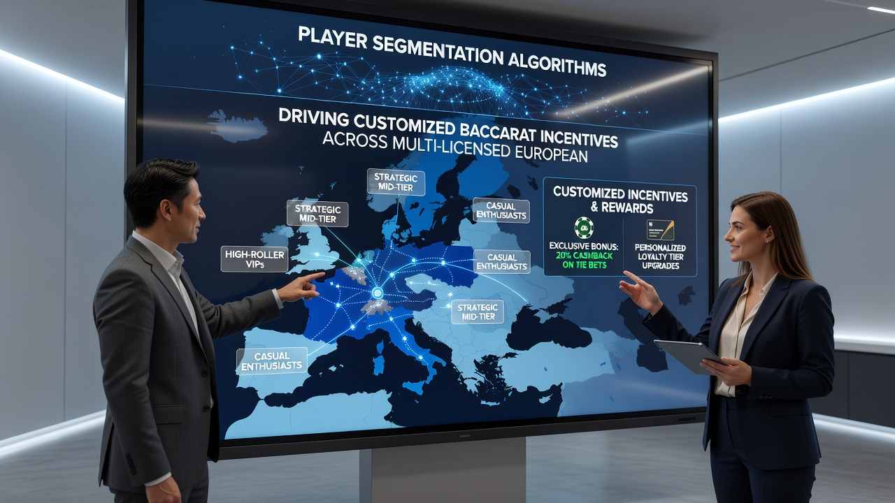 Datenanalyse und Segmentierung für Baccarat-Incentives